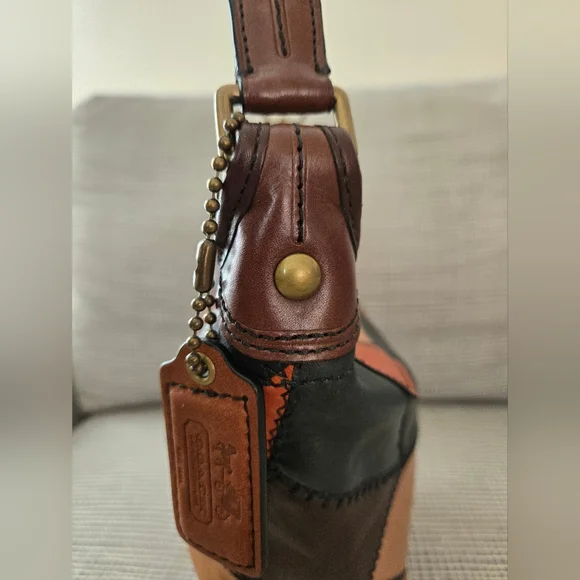 Coach Patchwork Bleecker Limited Legacy Mini Duffle Bag Purse Multicolor 41011 - Picture 12 of 17